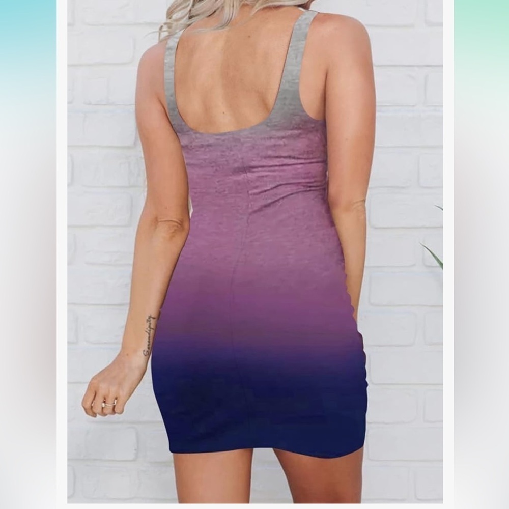 Sundress 2025 Summer Sleeveless Cut
Out Twist Bodycon Dress Wrap Dresses
8070 - Picture 2 of 4